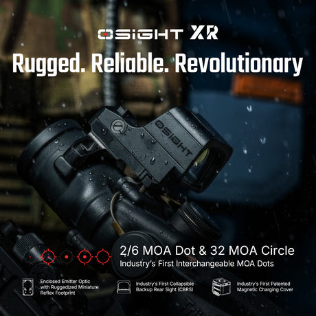 Osight XR Enclosed [piros]