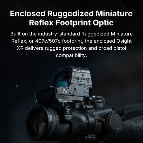 Osight XR Enclosed [piros]