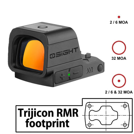 Osight XR Enclosed [piros]