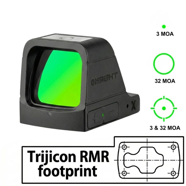 Osight X [zöld] optika