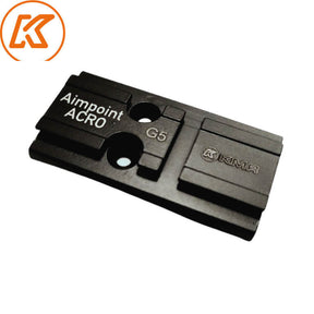 Steel vöröspontos szerelék for Glock MOS | Aimpoint Acro footprint