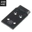 Vöröspontos szerelék lemez Glock MOS-hoz | Shield RMSc footprint