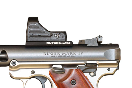 Ruger Mark III & Mark IV adapterlemez | type C [RMR RTS & Docter footprint]