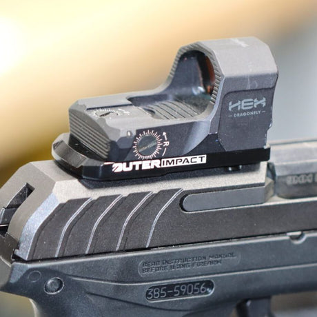 Ruger Security 9 vöröspontos szerelék | type C [RMR RTS Docter footprint]