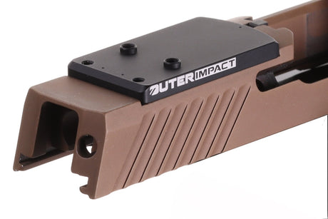 Sig P320 [models with removable rear sight] adapterlemez | type S [RMSc DPP & K-series footprint]