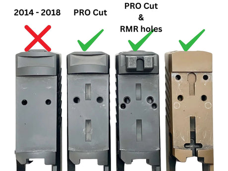 Sig P320 adapterlemez | Trijicon RMR footprint