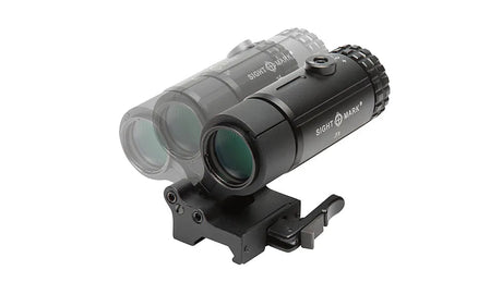 Sightmark T-3 Nagyító LQD Flip to Side vöröspontos szerelékkel