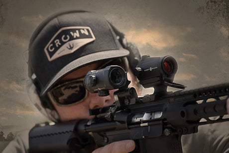 Sightmark XTM-3 3xMagnifier LQD oldalra hajtható szerelékkel