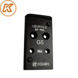 Steel vöröspontos szerelék for Glock MOS | Leupold DPP footprint