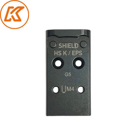 Steel vöröspontos szerelék for Glock MOS | Shield RMSc & Holosun K-series footprint