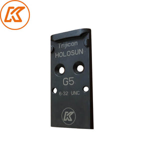 Steel vöröspontos szerelék for Glock MOS | Trijicon RMR footprint