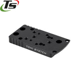 Tanfoglio Stock 2 Optic [Post 2022] adapterlemez | type B [RMR & RTS footprint]