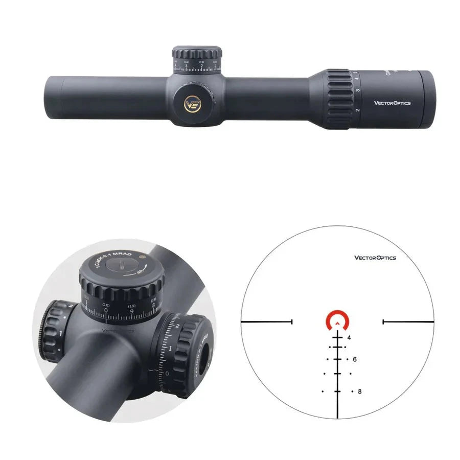 Vector Optics Continental x6 1-6x28FFP céltávcső Vector Optics