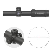 Vector Optics Forester 1-5x24 SFP Fiber céltávcső 