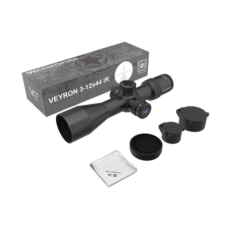 Vector Optics Veyron 3-12x44IR SFP kompakt céltávcső