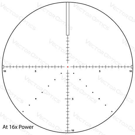 Vector Optics Veyron 4-16x44 IR First Focal Plane Illuminated céltávcső
