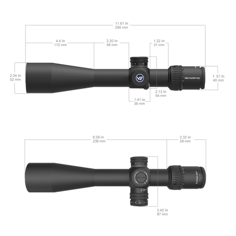 Vector Optics Veyron 6-24x44IR SFP kompakt puskacső