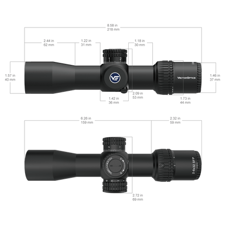 Vector Optics Veyron 2-8x32IR kompakt puskacső
