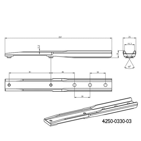Adapter InfiRay Rico RL 42 RH 50 készülékhez | Blaser bázis