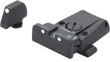 Állítható irányzékok Glock [G17 G19 G26 & other] | fehér pontok