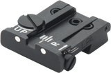 Browning Hi-Power [Sport Vigilante Mark III Practical HP40] állítható hátsó irányzék | fehér pontok