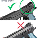 CZ Shadow 2 adapterlemez | Aimpoint A-CUT footprint