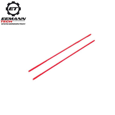 Száloptikás cserepálca | 2 db - Piros 1.0 mm