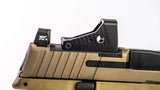 FN 509 adapterlemez | Shield RMSc footprint