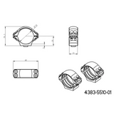 30 mm távcső szerelékek | hosszú Picatinny QD taktikai alap 