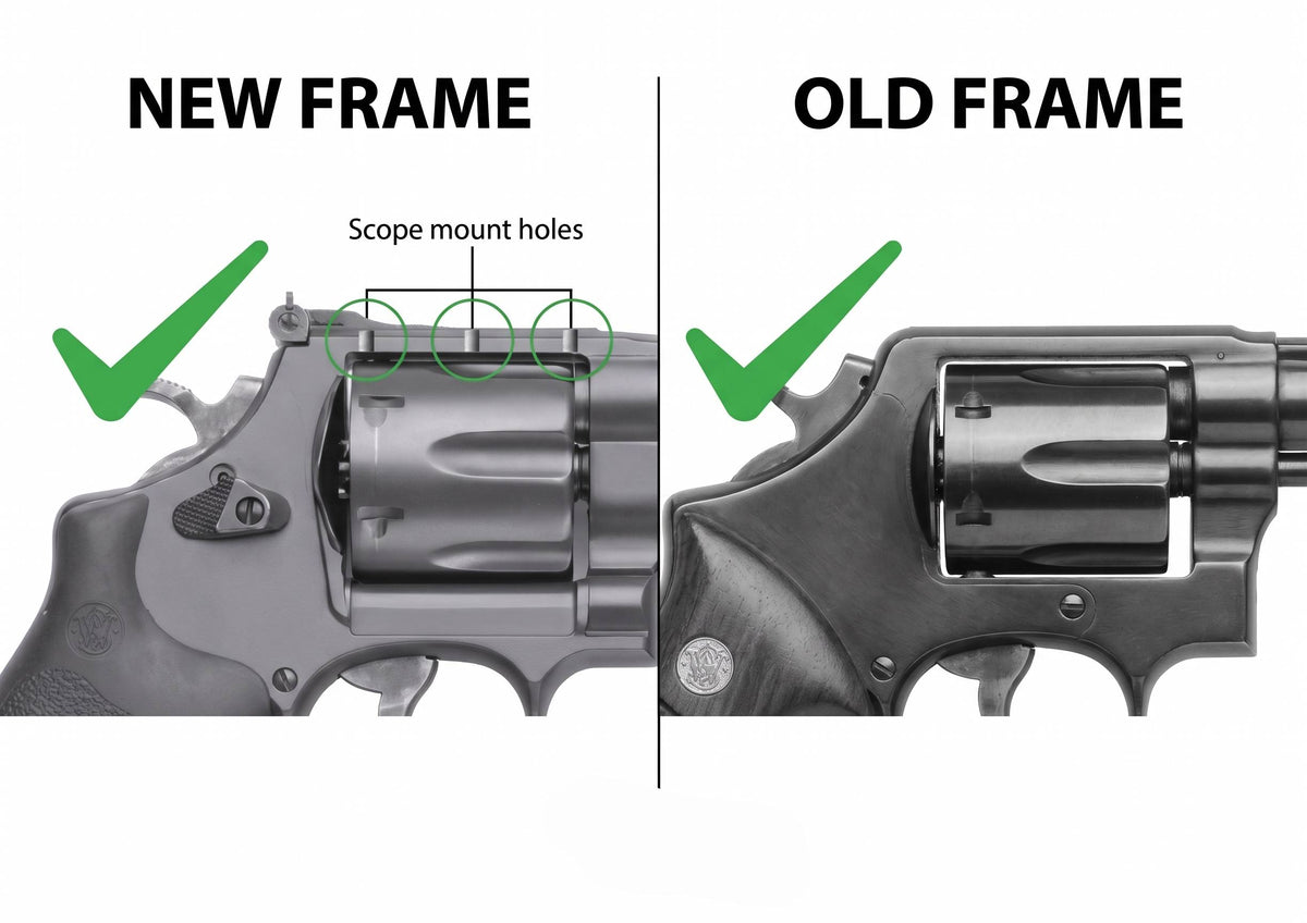 S&W revolver [686 629 19 66 586 & other] állítható hátsó irányzék | blank