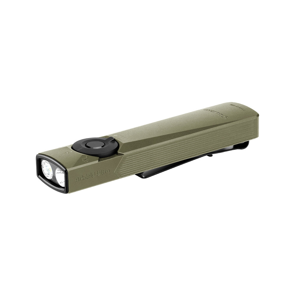 Olight Arkfeld Ultra | lapos 3 az 1-ben EDC lámpa | 1.400 lm - Olive Green