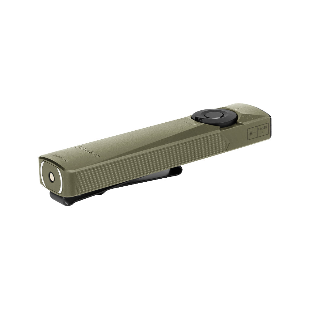 Olight Arkfeld Ultra | lapos 3 az 1-ben EDC lámpa | 1.400 lm - Olive Green