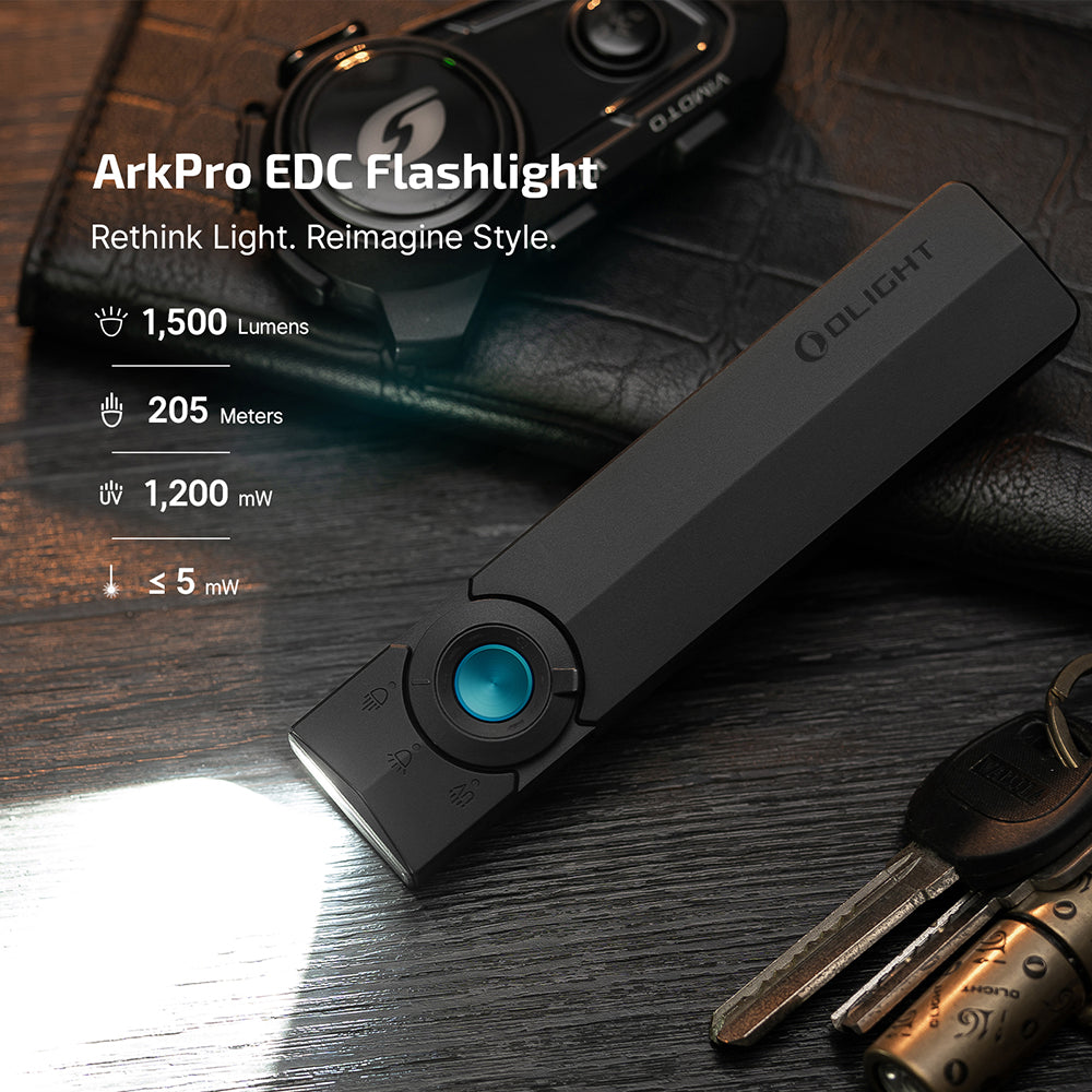 Olight ArkPro | lapos 4 az 1-ben EDC lámpa | 1.500 lm