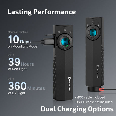 Olight ArkPro Lite | lapos 3 az 1-ben EDC lámpa | 1.200 lm