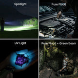 Olight ArkPro Ultra | lapos 4 az 1-ben EDC lámpa | 1.700 lm - Olive Green