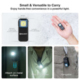 Olight Oclip | újratölthető EDC csíptetős lámpa | 300 lm - Fekete