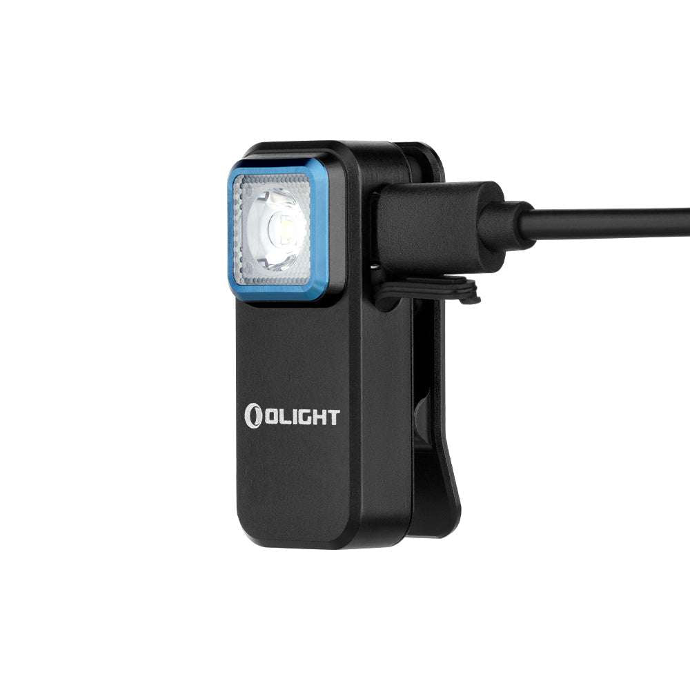 Olight Oclip | újratölthető EDC csíptetős lámpa | 300 lm - Fekete