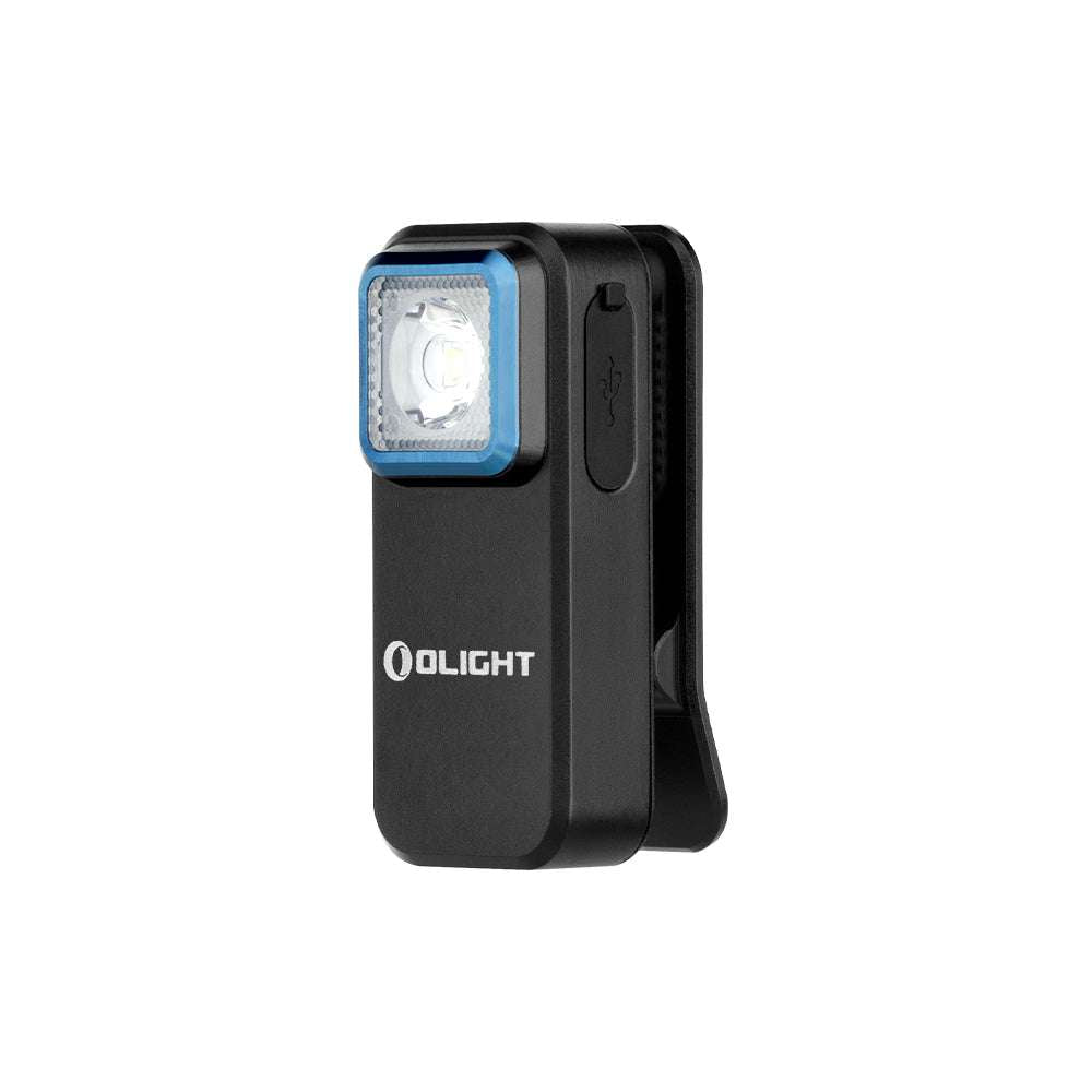 Olight Oclip | újratölthető EDC csíptetős lámpa | 300 lm - Fekete