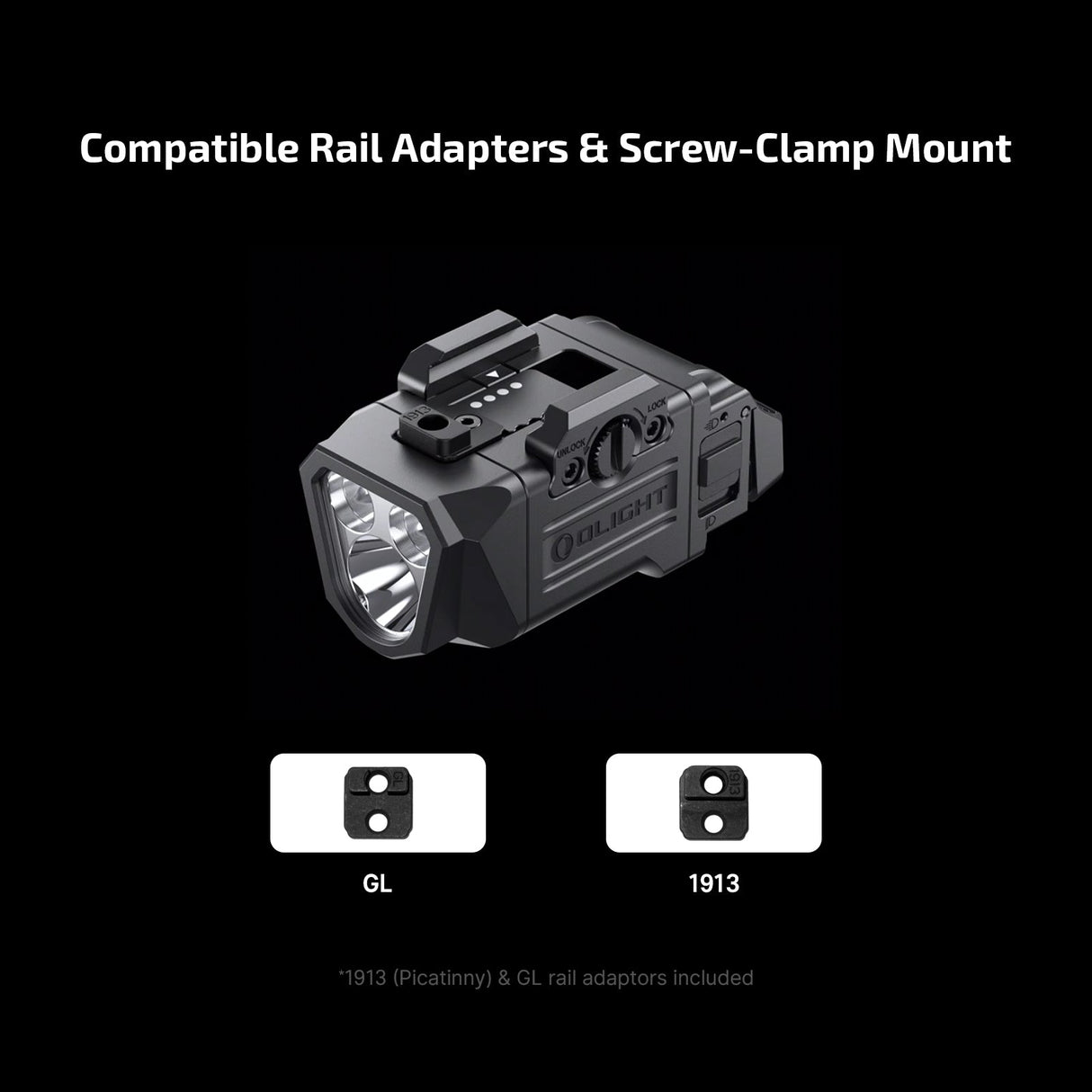 Olight PL X | pisztoly lámpa | 1.200 lm