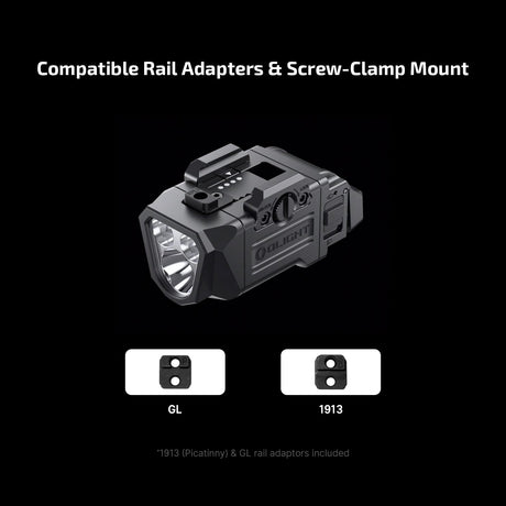 Olight PL X | pisztoly lámpa | 1.200 lm