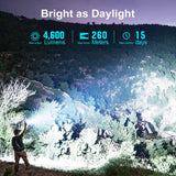 Olight Seeker 4 Pro | nagy teljesítményű lámpa | 4.600 lm