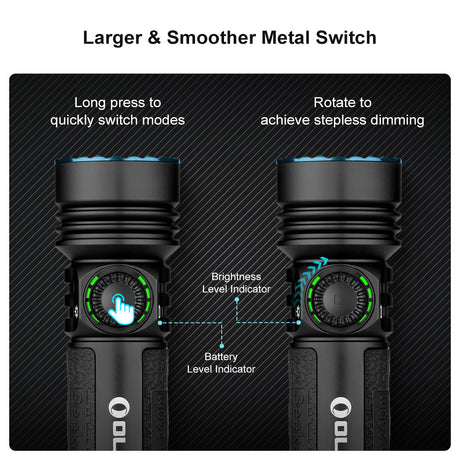 Olight Seeker 4 Pro | nagy teljesítményű lámpa | 4.600 lm