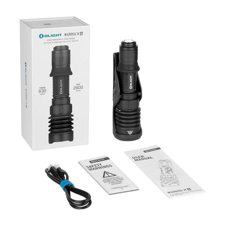Olight Warrior X 4 | taktikai lámpa | 2.600 lm