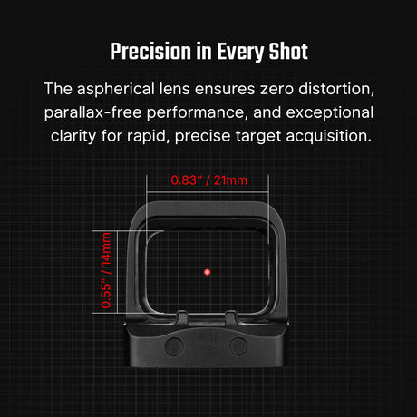 Osight SE [piros] | 6 MOA
