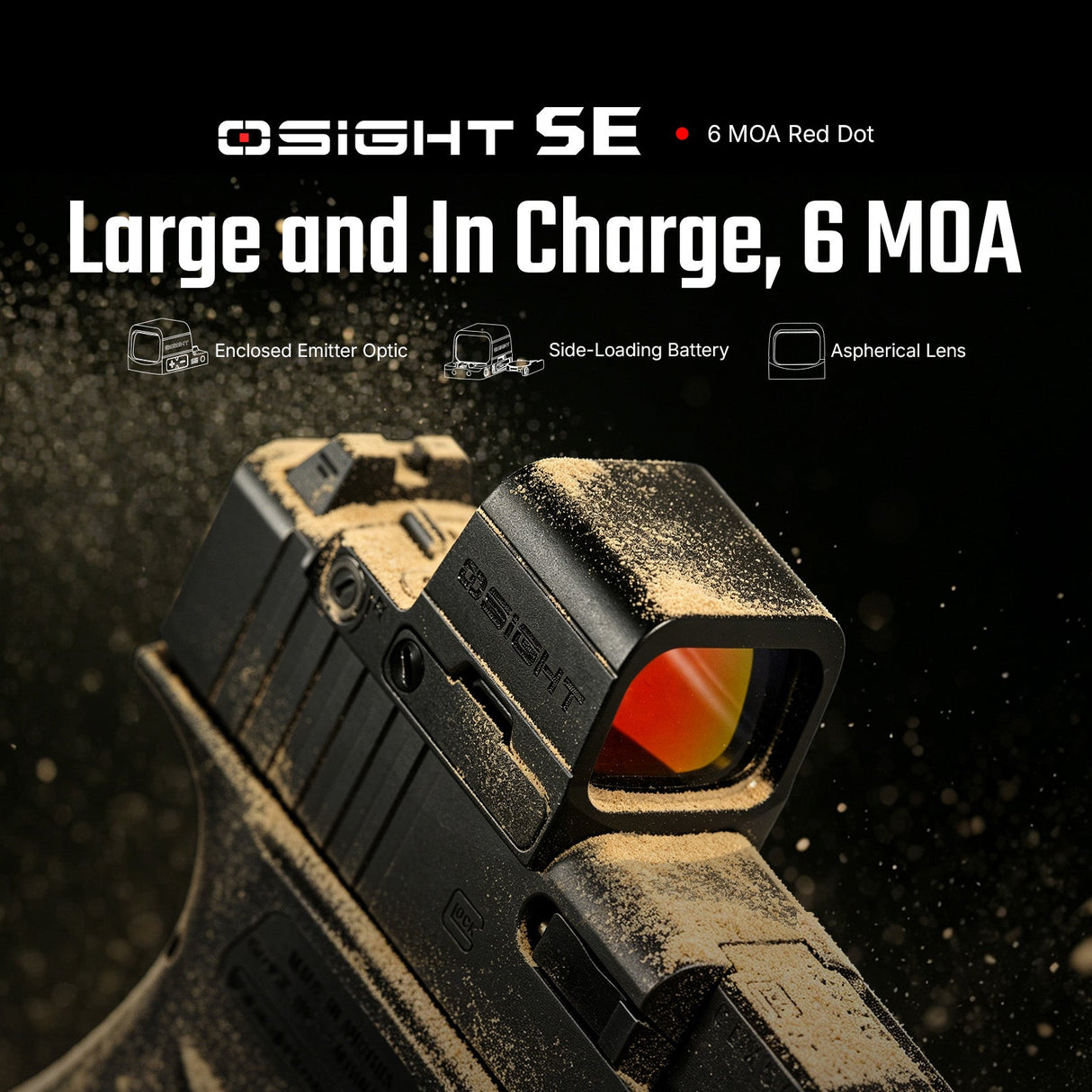 Osight SE [piros] | 6 MOA
