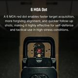 Osight SE [piros] | 6 MOA