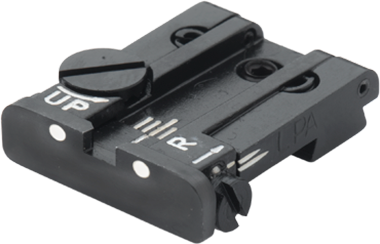 Sig P226 LDC állítható hátsó irányzék | fehér pontok