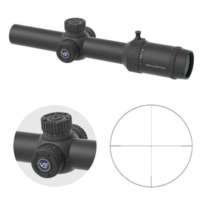 Vector Optics Forester 1-8x24 Fiber SFP céltávcső