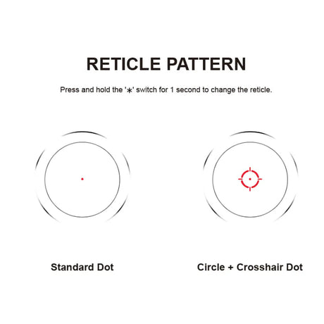 Vector Optics Nautilus 1x30 Scope Double Reticle vöröspontos irányzék