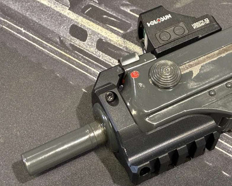 Vz 61 Skorpion vöröspontos szerelék with Picatinny / M-Lok | Holosun K-series footprint